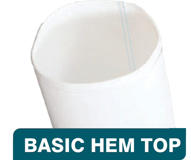Basic Hem Top bag filter